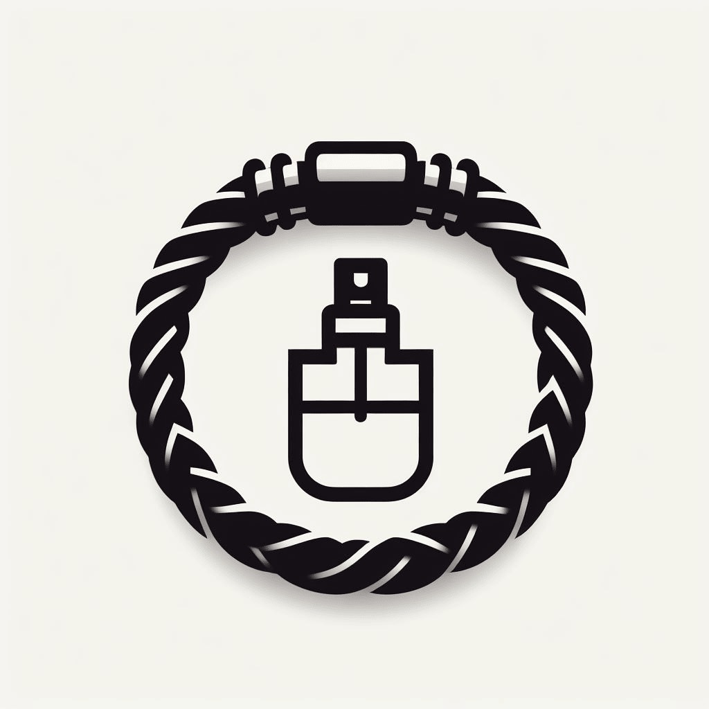 Refillable Fragrance Bracelet Logo